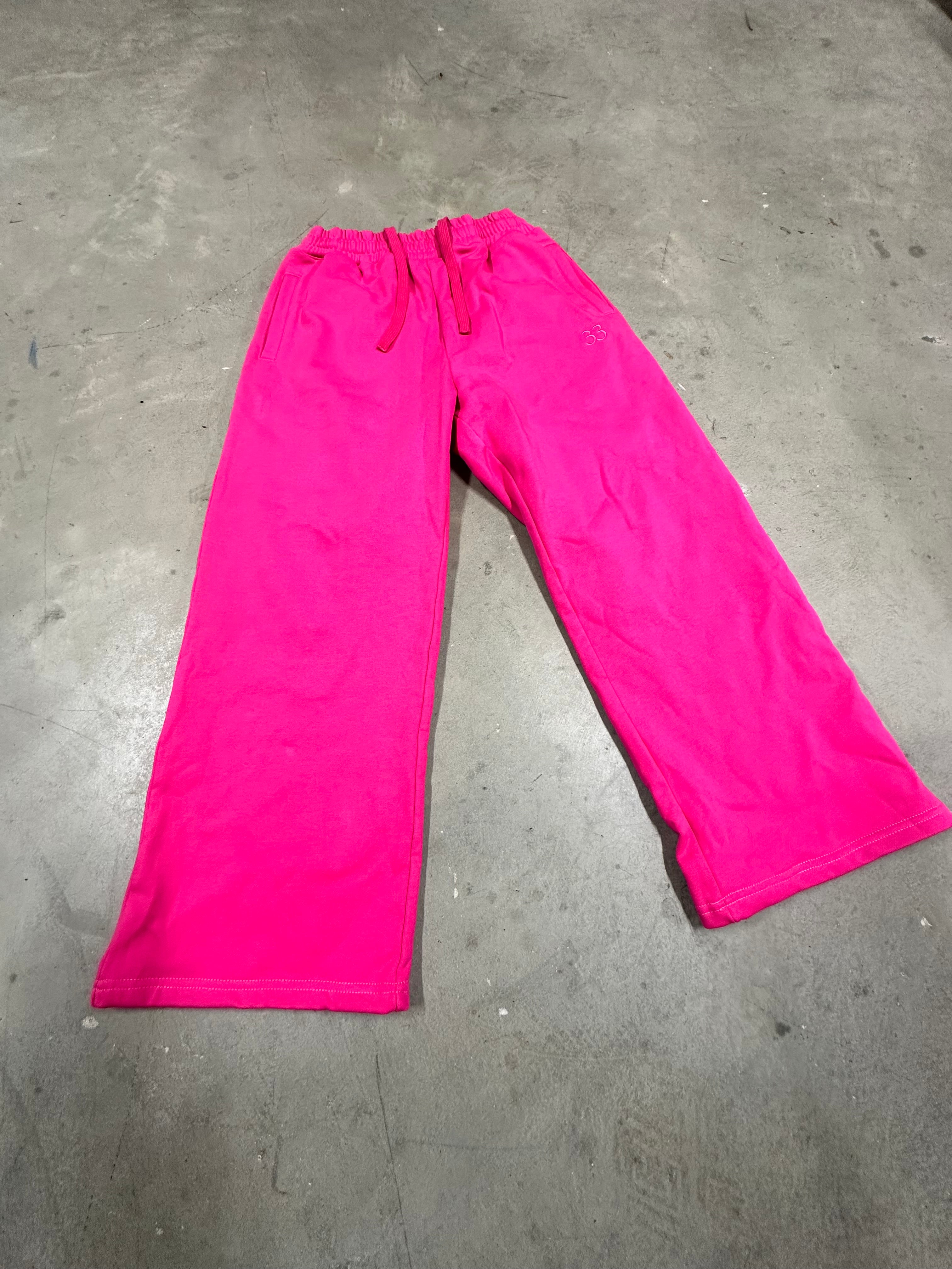 Pink French Terry Sweatpants