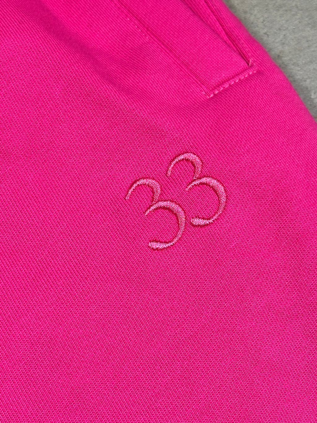 Pink French Terry Sweatpants